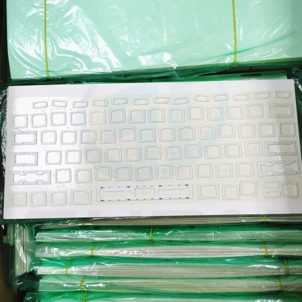 Tastaturen Voller neuer Satz A1706 Tastaturclip Cilps Scharnierschere für MacBook Pro 13 '' 15 '' A1706 A1707 Tastaturschlüsselkaps -Schlüsselkappe