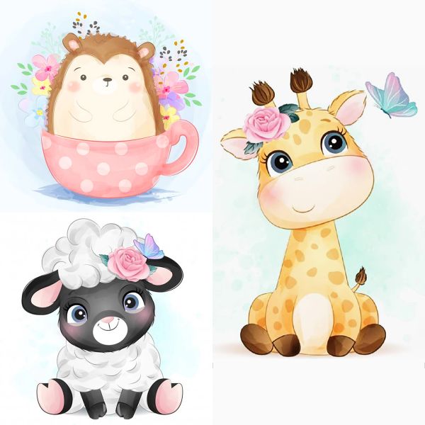 Schöner Hedgehog Giraffe Affe Lamm Elefant Dinosaurier Metall Schneidstirme Animal Doll Schablone für DIY Scrapbooking Card Craft