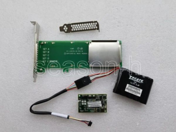 Cartões CVPM+BBU 4959103+CVM02 (4G) /CVM02 (8G) Clipe de montagem remoto para 93618i M5210 93628i 12G Card de cache de cache de 1 GB