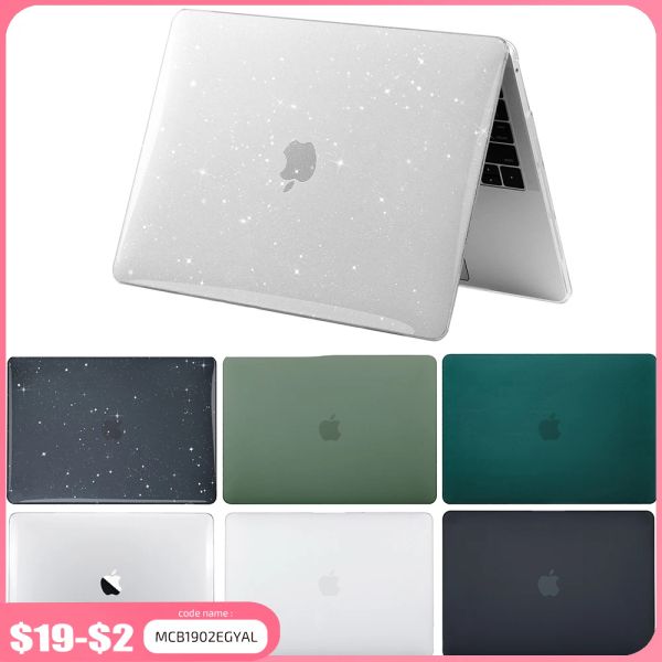 Случаи для ноутбука для MacBook Air 13 Case M2 MacBook Pro 13 Case 2020 Air M1 Comple Funda Pro 16 Case 2021 Pro 14 Case 15 Accessories