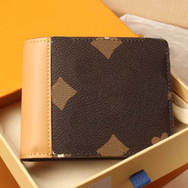 2024 New Designer Card Titular Luxúria Carteira curta Top qualidade 10A Bolsa de couro genuína Fashion Fashion Puppy Purse Credit Titulars Pocket Organizer M83337 M83334