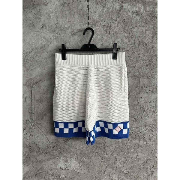 Casablanca Designer gestrickt Sommer Lose Shorts High Street Freizeit Sport Beach Capris Casa