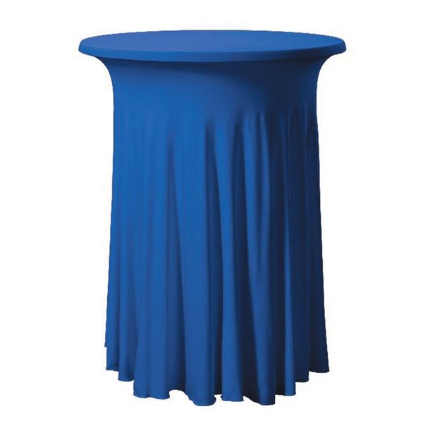 Spandex Stretch Ruffled Table Covers de mesa de cocktail de mesa de cocktail Tools