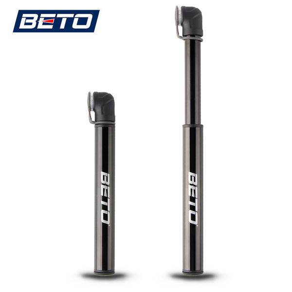 Beto -Fahrradpumpen Presta -Ventiladapter Mini -Handpumpe für Fahrrad 120 psi Roadbike Pumpe Luftentzündungsrad Fahrrad Pumpe