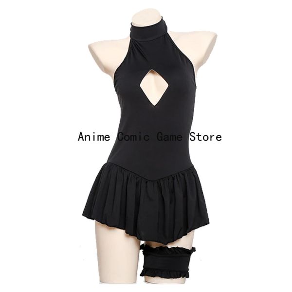 Anime fgo sexy alter alter costume costume parrucca fate grande ordine costume da bagno fate soggiorno niight nero sukumizu costumi da bagno