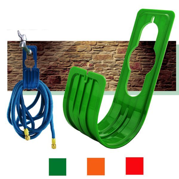 1pc Hot Sell New Garden Yard Hose Hose Holder Hanger Hosepipe Wapering Storge Rack Rack Pryel Plastic Dipler