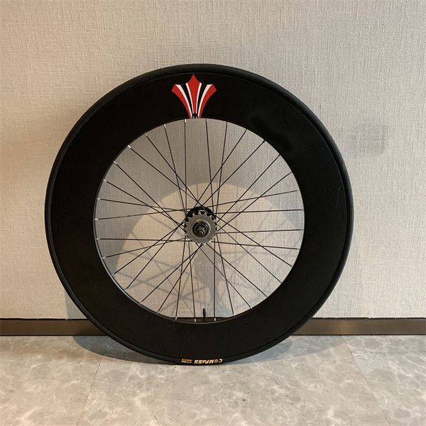Aluminiumlegierung 700C Fixie Bike Wheelset einschließlich Reifenspurbikes -Fahrräder Zubehör