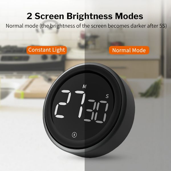 Deewaz Digital Kitchen Timer для приготовления спортивных исследований Count Up Обратный отсчет магнитный электронный секундомер времени таймер таймер будильник