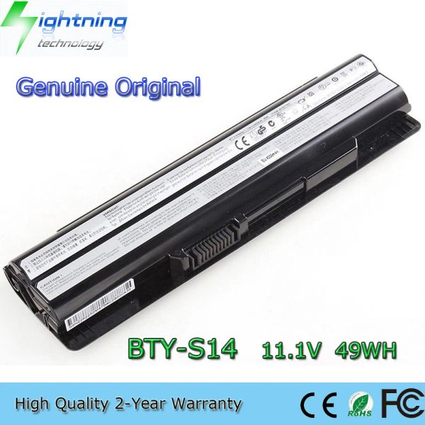 Batterie Nuove BTYS14 BTYS14 BTYS15 11.1V 49W MSI GE60 GE70 2PE MS16GF MS16GC MS16GD