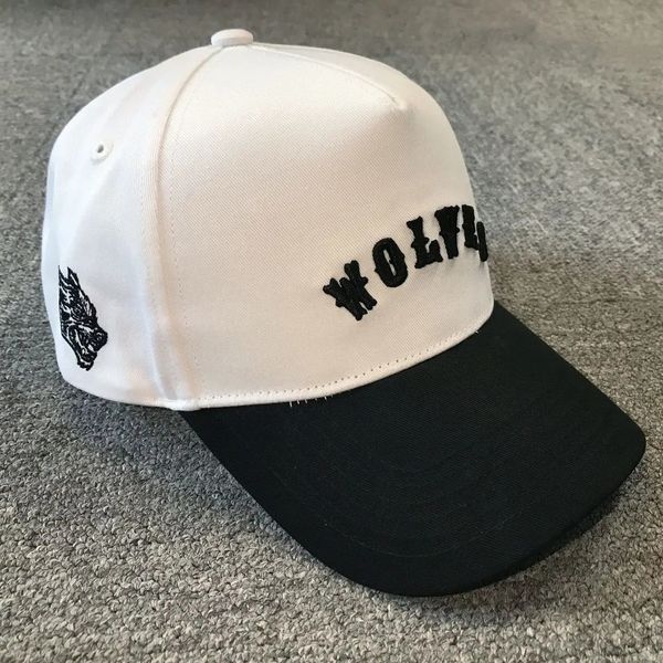 Darc Hat Baseball Cap Wolves Club для мужчин Женщины премиум -качественные хлопковые ткани вышивка 240410