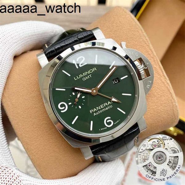 Armbandwatch Panerass Watch Designer mechanisch für Herren mechanische automatische Bewegung Sapphire Mirror 47mm Gummi -Uhrband -Sport -Armbanduhr 1FZV WE IRIS