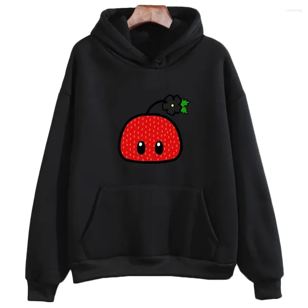 Erkek Hoodies 2024 Slime Monster Baskı Giyim STARDEW VALLEY GRAFİK KADINLAR Sevimli kapüşonlu kazaklar Sonbahar UNISEX Polar Sweatsh