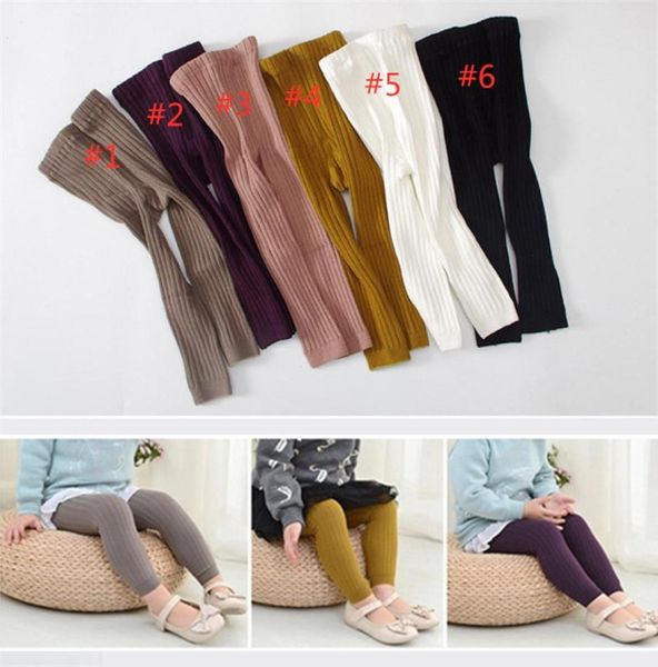 INS FASHIONS per bambini ragazzi Leggings Leggings calze per calcoli doppi aghi nona alta vita calze e pantaloni da fondo in cotone puro caldo 88866465