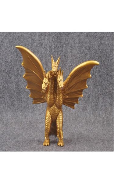 Gojira Dreiheadte Dragon King Figuren Anime Movies Doll PVC -Sammlung Model Toy6530870