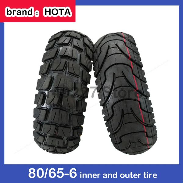 Hochwertiger Reifen 80 / 65-6 Außenreifen Innenrohr Hota 10x3.0 Gummi-Rad 10-Zoll-Reifen für Zero 10x Electric Scooter