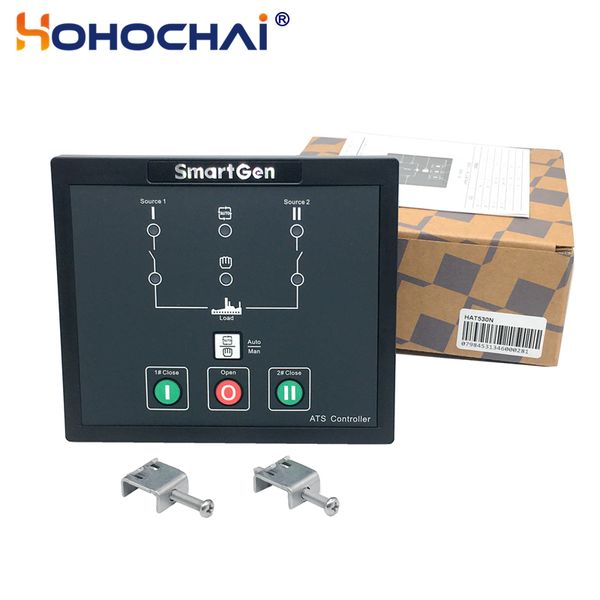 Controlador de gerador diesel HAT530N Dual Power Automatic Transfer Switch ATS Control Module Genset Acessórios