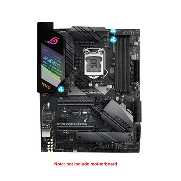 Torri schede madre Io argb pannello fai da te 5v rog atx mainboard board, mod mobo decorativo plate di illuminazione aura