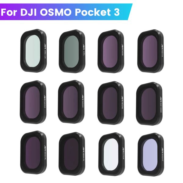 Filtro de câmera de acessórios para DJI Osmo Pocket 3 NDPL CPL Polar nd 64 8 16 32 UV Night Star Gimbal Protector Filters Acessórios de câmera