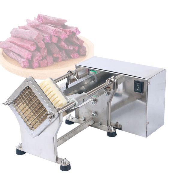 Batata de batata elétrica batatas fritas Flred Bar Cutter Slicer Comercial Comercial Máquina