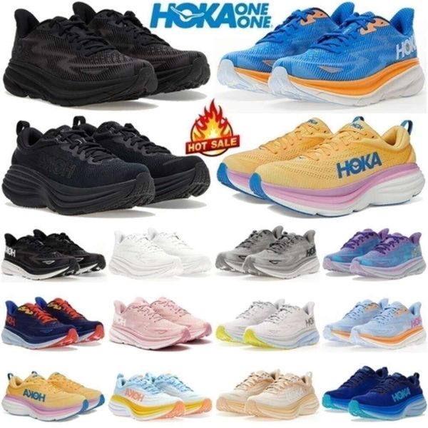 Hokah Hokahs One Bondi Clifton 8 9 кроссовки для женщин мужские женские кроссовки оптом