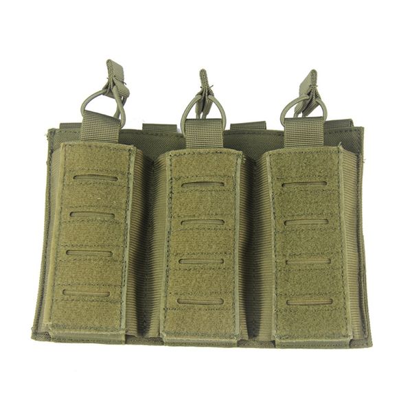 Molle Mag Pouch Tactical Magazine Pouch Elastic Open-Top Triple Mag Beutel Halter für M4 M14 M16 AK AR Jagd Camping