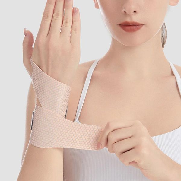 Accessori 1 PC Guardia da polso elastico Fitness Fitness Artrite Sprain Band Band Protector Protector Hand Brace Sports Supports