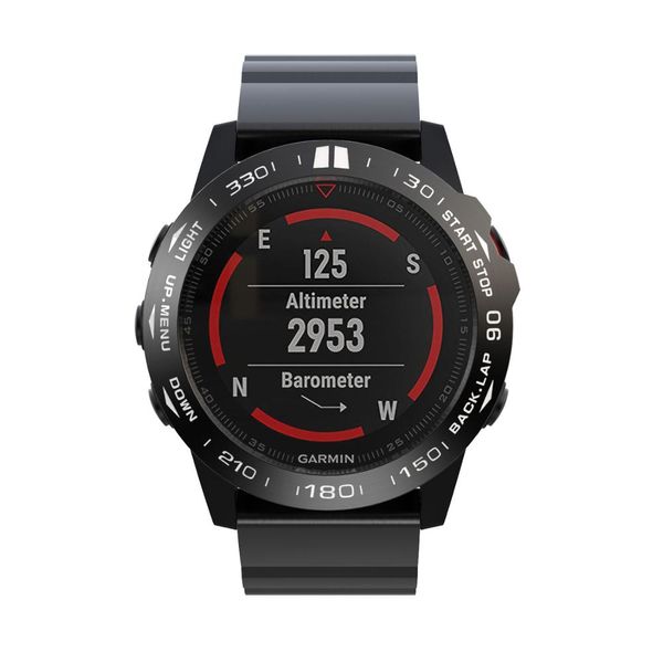 Assista anel de capa de adesivo anti -srtoel metal para Garmin Fenix 5x /5x mais moldura inserir fenix 3 fenix 3 hr