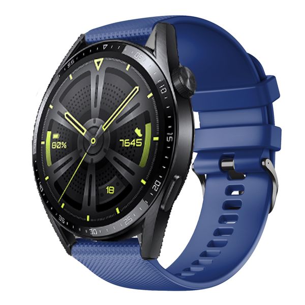 20mm 22mm Correa Sport SmartWatch Band para Huawei Watch GT3 GT2 Runner 46mm 42mm Silicone Strap GT 2 3 Acessórios de pulseira Pro