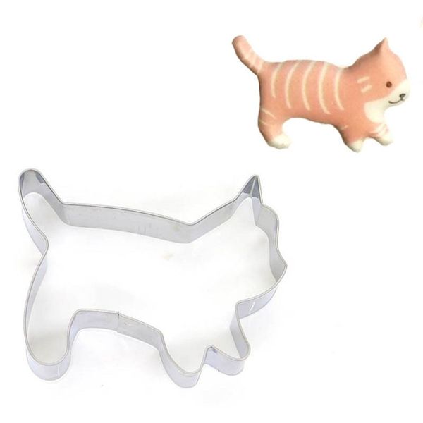 5pcs/set animale gocce gatto taglierina stampo stampo fai da te gocce per biscotti per cookie cutter strumenti di cottura da forno per massa di zucchero