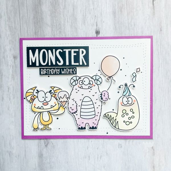 Critter Circle Tags Cherry on Top Transparent Stamp Monster Love Forest Dance Stamps stirbt für DIY Scrapbooking -Karten Crafts 2021