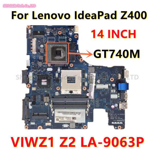 Placa -mãe VIWZ1_Z2 LA9063P PARA LENOVO IDEAPAD Z400 Z500 PARATEME