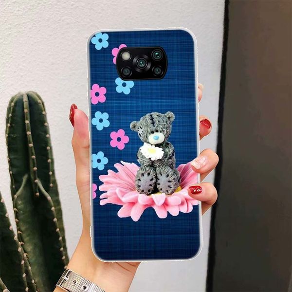 Tatty Teddy mich an Sie Bären Telefonfall für Xiaomi POCO M3 M2 M4 Pro F3 F2 F1 X3 GT X4 NFC 5G MI Anmerkung 10 Lite A3 A2 A1 CC9E Coque