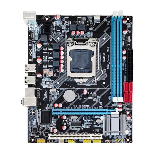 Anakartlar Bilgisayar Anakart Combo Kit LGA 1156 CPU DDR3 16GB 1600MHz Bellek PC Ana Kurulu NVME M.2 SATA USB2.0 Çift Kanallı Anakart