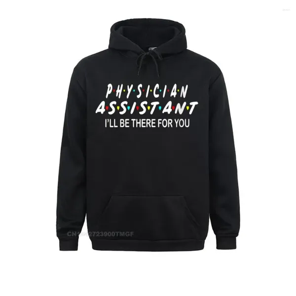 Hoodies masculinos Casual Womens Funnic Medical Assistant Gifts Eu estarei lá para você, com capuz de streetwear Men com desconto de Autumn Sportswears