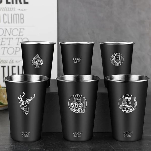 350/700 ml de impressão personalizada 304 Aço inoxidável