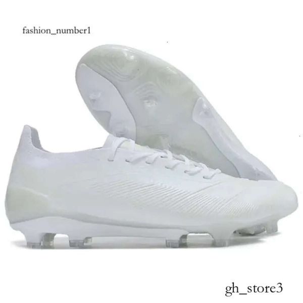 Predator Football Boots Bolsa de presente Botas de futebol Precisão do predador+ Elite Tongue FG Boots Metal Spikes Cleats de futebol masculino