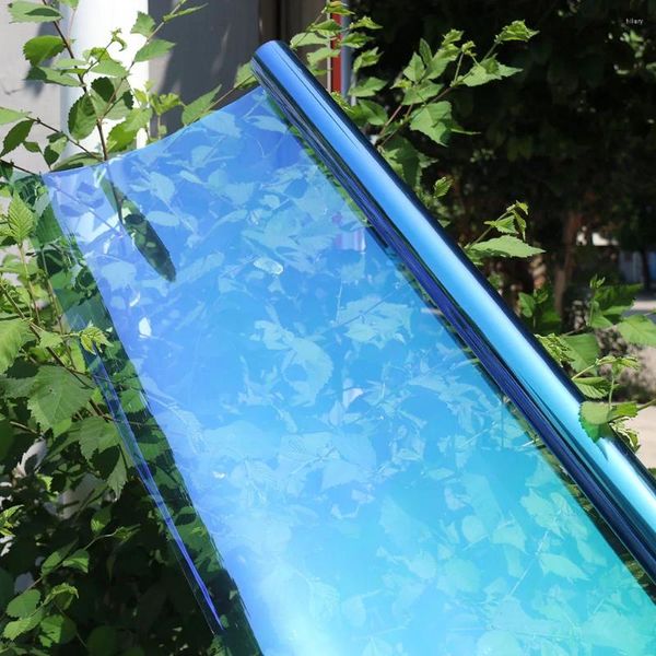 Pencere çıkartmaları hohofilm 152cmx300cm 55%vlt bukalemun film araba renk tonu güneş cam yapıştırıcı UV geçirmez evcil hayvan