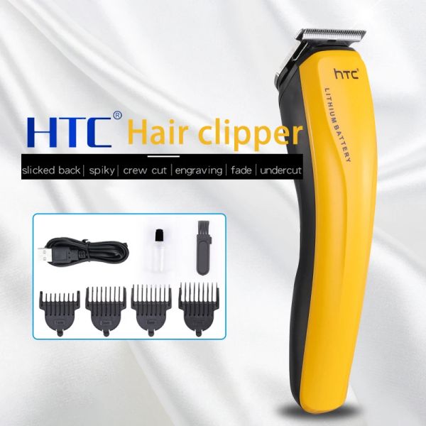 Aparadores aikin htc htc recarregável clipper lítio bateria zero gap com gap -ritd terminal de corte de cabelo mini -aparador sem fio homens homens