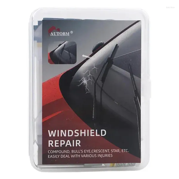 Soluções de lavagem de carro Windshield Windshield Reparo de vidro Resina Kit de veículo CASEMENT Fix Tool Automobile Rachado Acessórios de cola