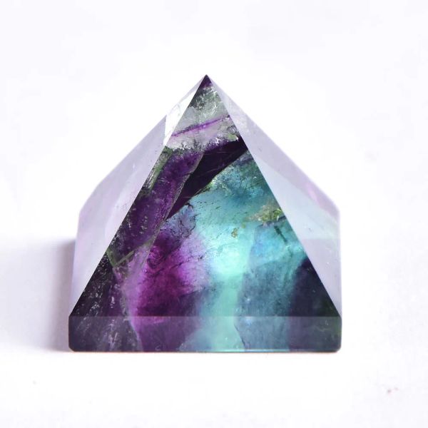 Натуральный флуорит кристаллическая пирамида кварцевая целека