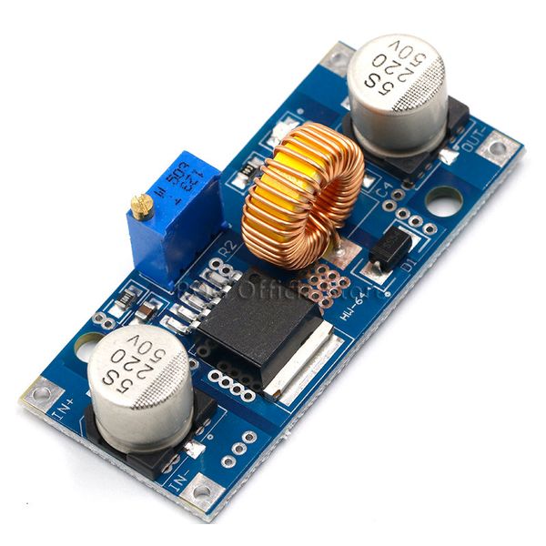 DC-DC Buck-Stufe Down-Modul LM2596 DC/DC 4,0 ~ 40 V bis 1,25-37V einstellbarer Spannungsregler mit LED-Voltmeter