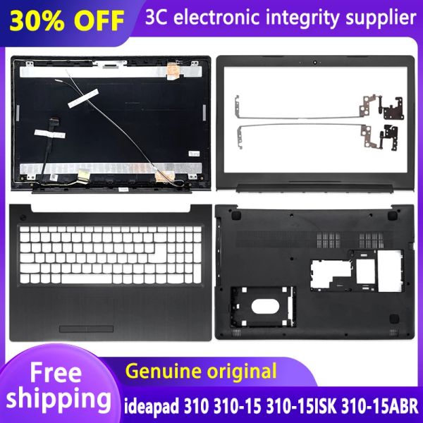 Casi Nuovo custodia per laptop per Lenovo IdeaPad 310 31015 31015isk 31015ABR LCD Copertura posteriore posteriore Fronta Palmrest Bottom Case