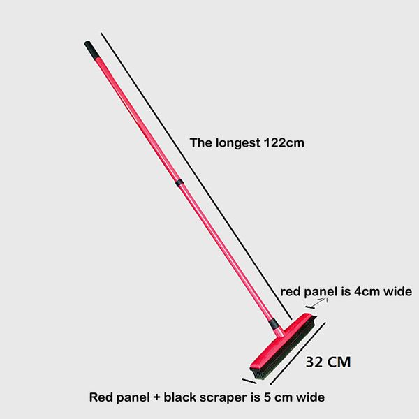 Haustierteppich Haarentfernung Besen Schäpern Staubfenster Reiniger Langer Druck höro-freier Wäsche Mop Gummiboden Pinsel nach Hause Reinigungswerkzeuge