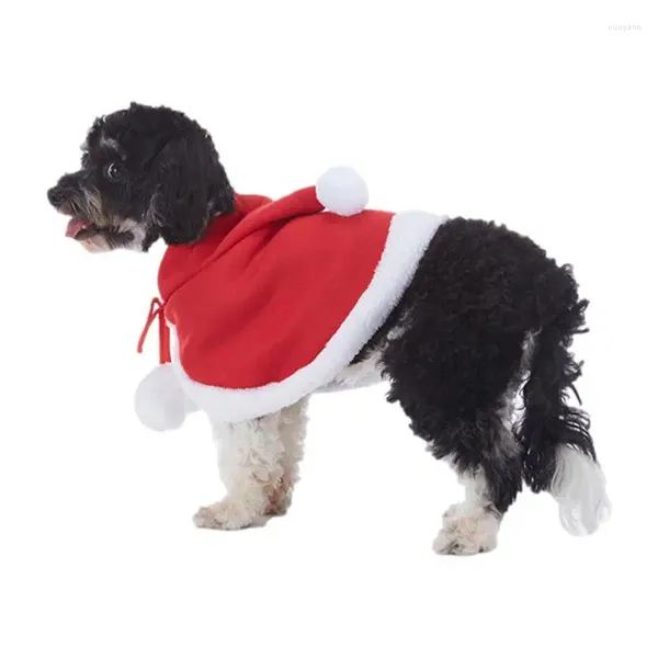 Hundebekleidung Katze Cape Weihnachtskostüm für atmungsaktive Haustiere Outfits Welpe Haustiere kleine Hunde Katzen