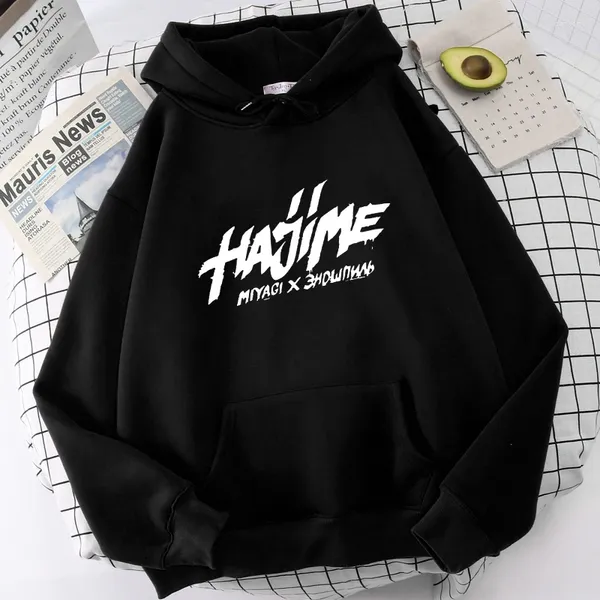 Herren Hoodies 2024 Männer Frauen Sweatshirt Hajime Miyagi Andy Panda Grafik übergroß