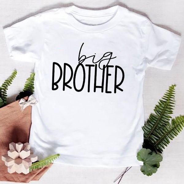 Big Brother Little Sister Family Matching Kleidung Kinder T-Shirt Baby Kleinkind Jumpsuit Jungen Mädchen T-Shirts Tops Kurzarm Outfits