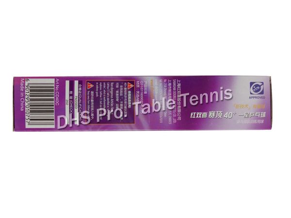 DHS 1-Star D40+ palline da tennis da tavolo nuovo materiale Poly Ping Pong Balls Tenis de Mesa