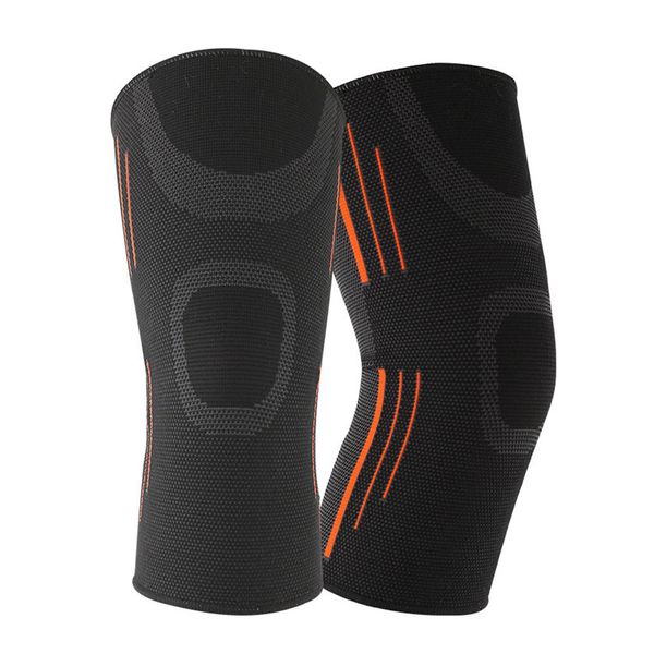 1 PC Kneepad Sports Sports Sports Suporte de joelho Brace Wrap Knee Protector Pads Sleeve Cap Safety Knee Brace para Basketball Hot