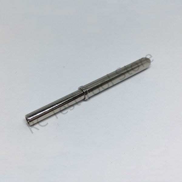 10/50pcs Länge 58 mm Durchmesser 5,0 mm elastischer Positionierungsstift Säule Leuchtplatte Positionierungsnadel -Testwerkzeug Dübel M3 Lochzähne