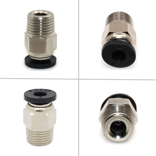 PTFE Tube Teflonto Pipe PC4-01 Gerade pneumatische Anpassungsstecker